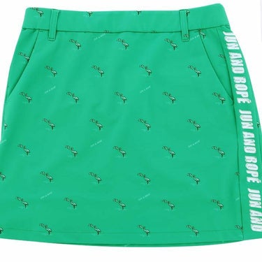 ジュン アンド ロペ JUN ＆ ROPE　レディース フラミンゴ柄 接触冷感 サイドロゴプリント インナーパンツ付き スカート ERC34000　2024年モデル 詳細3