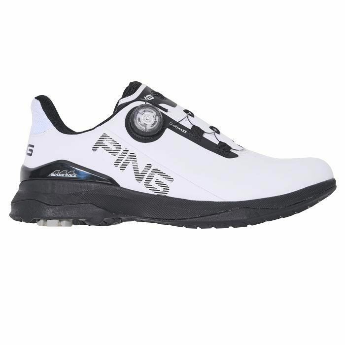 ピン PING　ボリュームモデル オールラウンダー2 メンズ ゴルフシューズ 621-4192503 031 ホワイト×ブラック　2024年モデル 詳細1