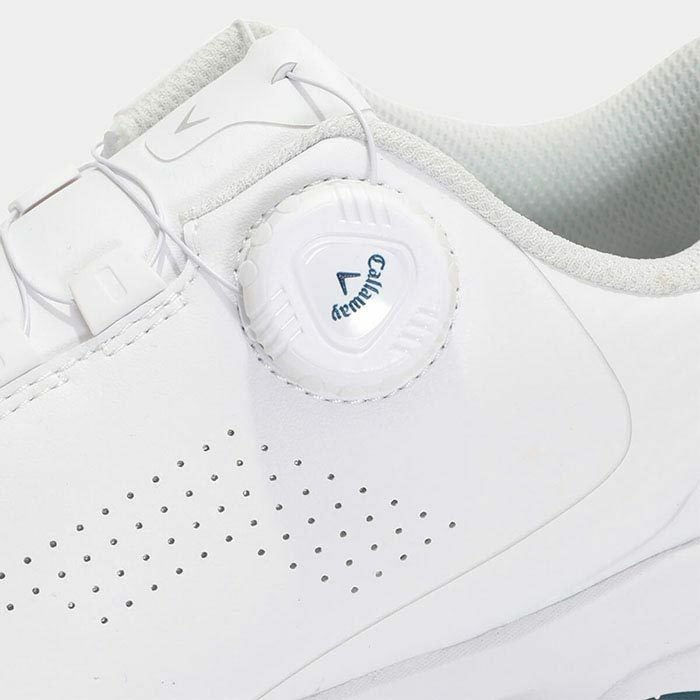 キャロウェイ　エアロスポーツ レディース ゴルフシューズ C24996230 1030 ホワイト/ネイビー　2024年モデル 詳細4