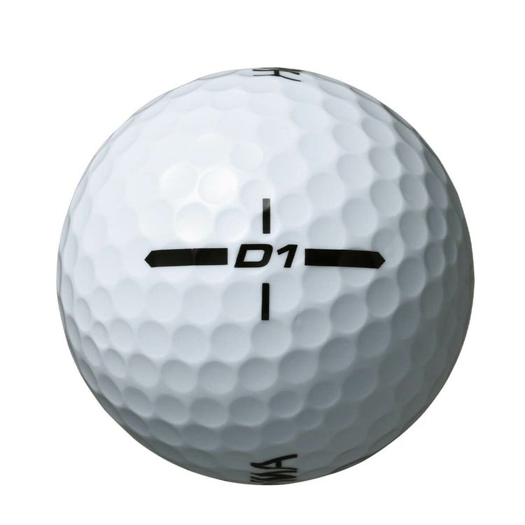 本間ゴルフ D1 2024年モデル ゴルフボール 1ダース（12球入り 
