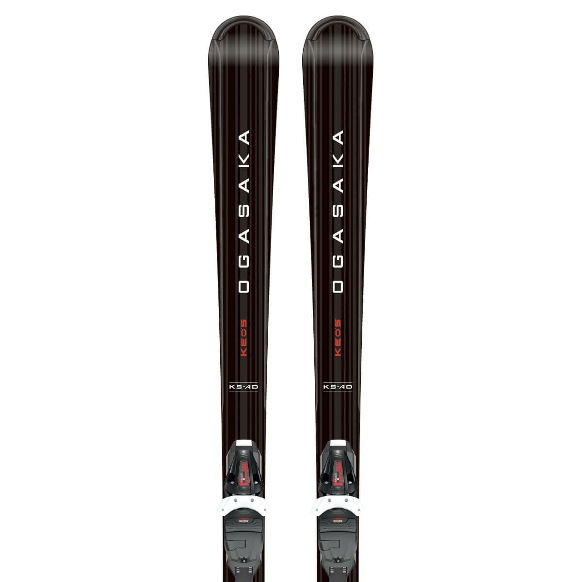 オガサカ OGASAKA　KS-AD/BK+PRD11GW ケイエス エーディ/ブラック+PRD11GW　スキー板 ビンディングセット 2024-2025 詳細1