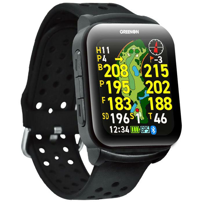 グリーンオン ザ・ゴルフウォッチ THE GOLF WATCH GS501 腕時計型 GPSゴルフナビ 距離計測器