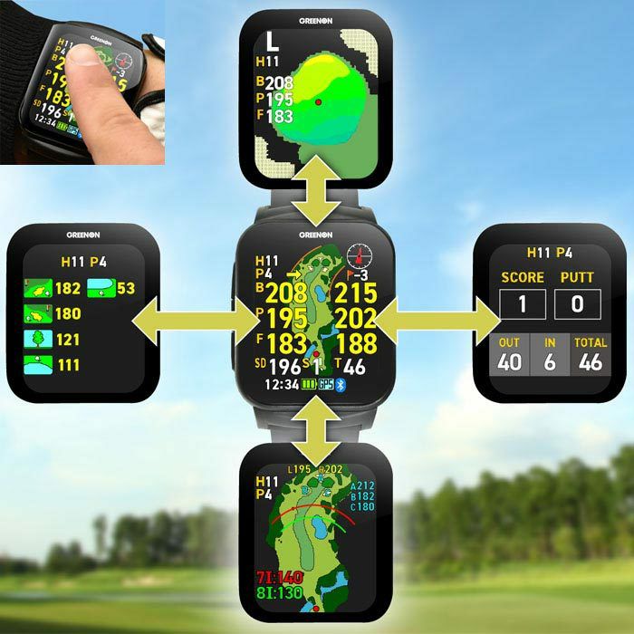 グリーンオン ザ・ゴルフウォッチ THE GOLF WATCH GS501 腕時計型 GPS