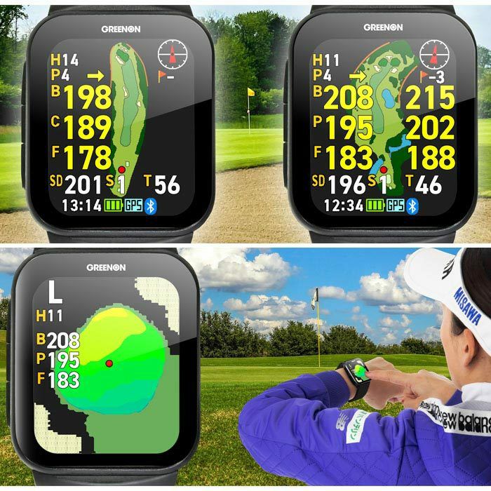 グリーンオン ザ・ゴルフウォッチ THE GOLF WATCH GS501 腕時計型 GPS 