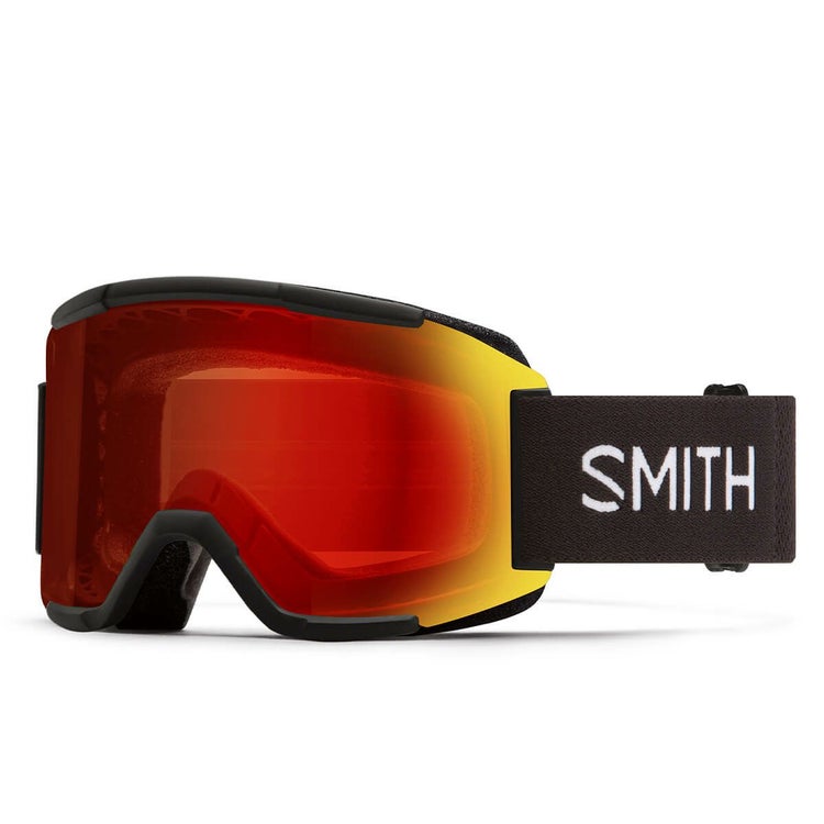 スミス SMITH SQUAD スカッド BLACK / CP Pro Photochromic Red Mirror 