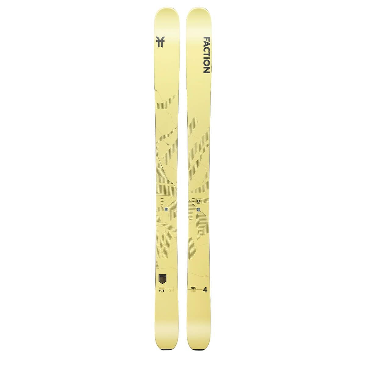 スキー板　Factionファクション CT 4.0 182cm ファクション FACTION Agent 4 エージェント 4 スキー板 単品 2024