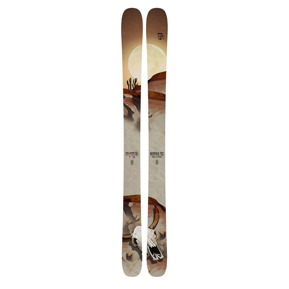 アイスランティック ICELANTIC NOMAD 112 ノマド112 スキー板 単品