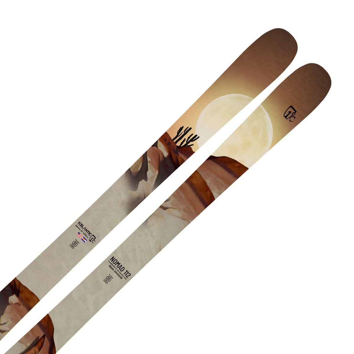 アイスランティック ICELANTIC NOMAD 112 ノマド112 スキー板 単品