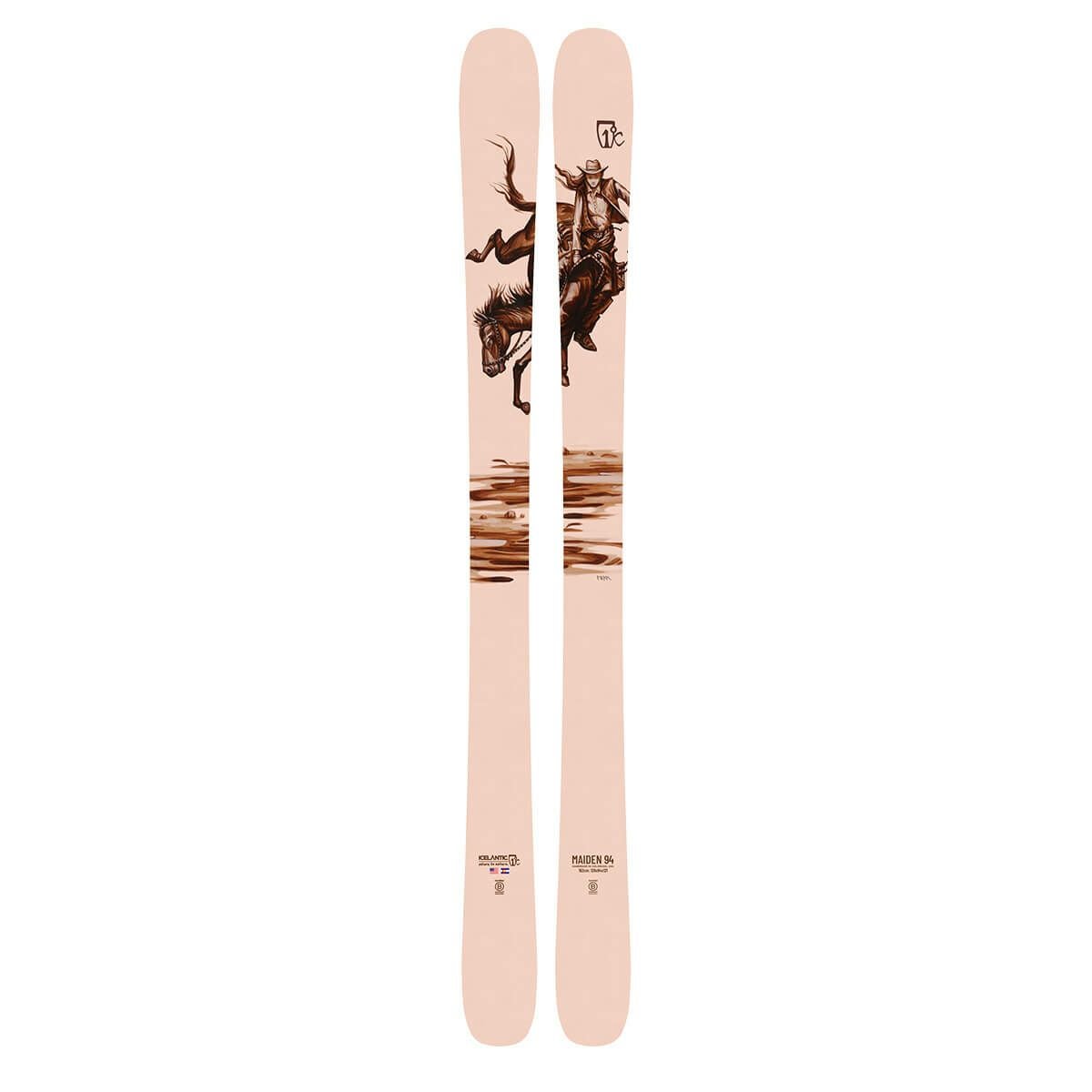 アイスランティック ICELANTIC MAIDEN 94 メイデン94 スキー板 単品