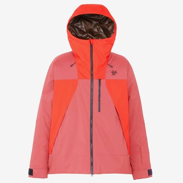 ゴールドウイン GOLDWIN　スキーウェア ツートンカラー フーデット ジャケット 2-tone Color Hooded Jacket G13303 2024-2025 MINERAL RED