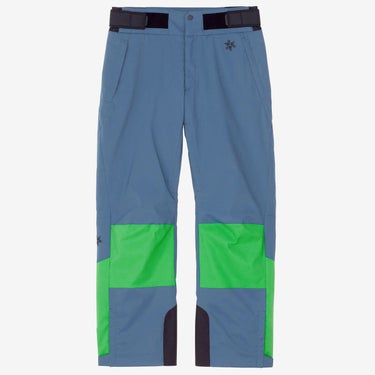 ゴールドウイン GOLDWIN　スキーウェア ツートンカラー ワイド パンツ 2-tone Color Wide Pants G33355A 2024-2025 NAVY BLUE×BRIGHT GREEN