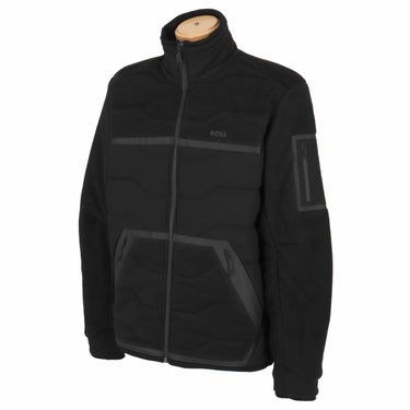 ボス BOSS　キルティングフリース 長袖 ジップアップ ブルゾン 50523708