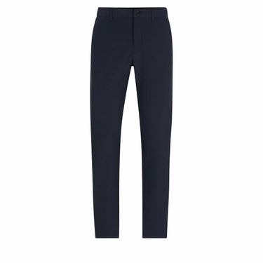 ボス BOSS　ロゴプリント テックライト ストレッチ ロングパンツ 50495497　2024年モデル ダークブルー（402） 詳細4