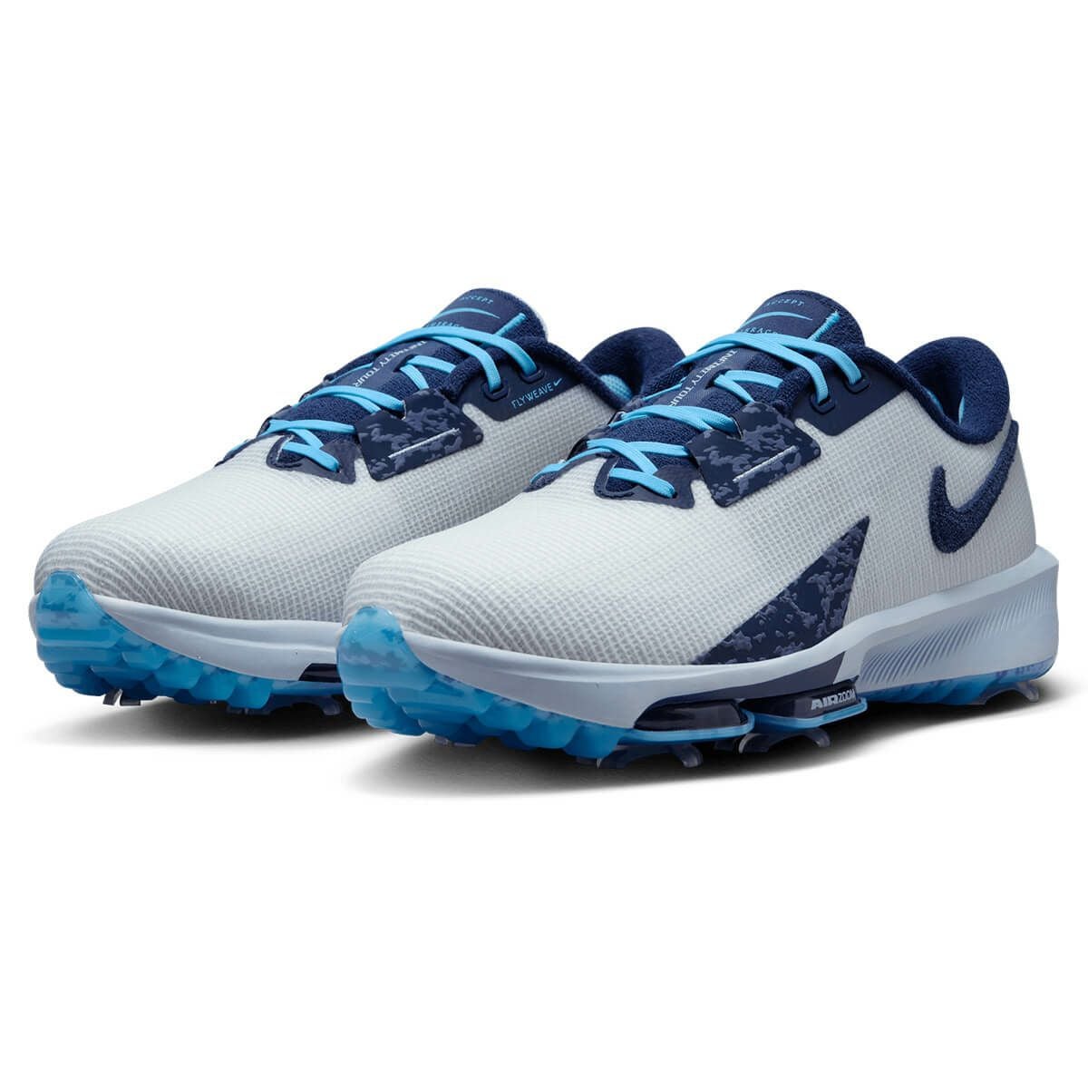 ナイキ NIKE　エア ズーム インフィニティ ツアー ネクスト％ NRG U24 メンズ ゴルフシューズ FN6849 100　2024年モデル ホワイト/ブルー/ネイビー