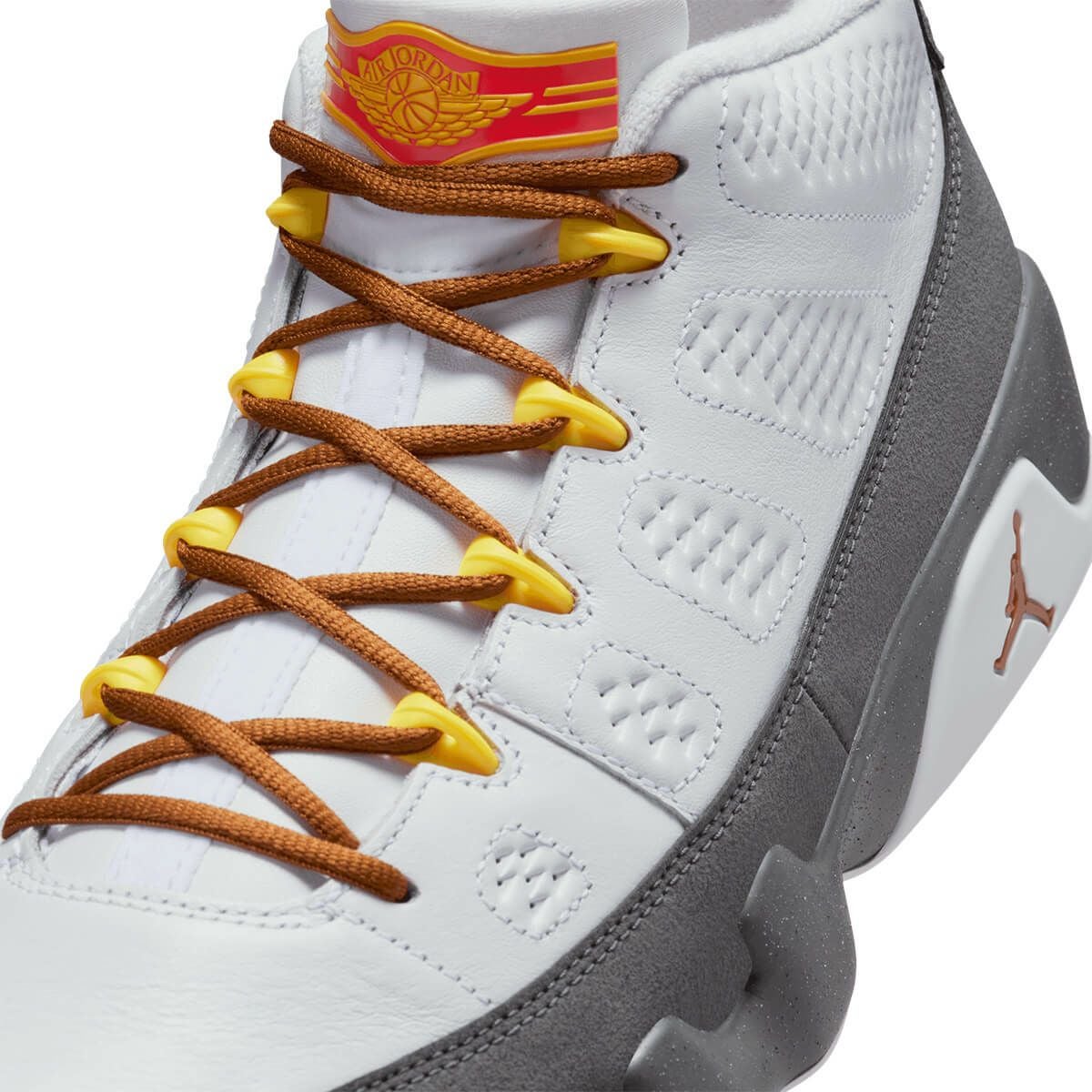 Air Jordan 9 G NRG エアジョーダン　ゴルフシューズ FN6931 100 ホワイト/グレー/ゴールド 詳細7