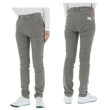 カッパ Kappa　レディース ロゴデザイン 起毛素材 ストレッチ ロングパンツ KC862PA61 [裾上げ対応1●] 詳細4