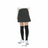 カッパ Kappa　レディース ロゴ刺繍 ヘリンボーン柄 ストレッチ インナーパンツ付き スカート KG362SK61