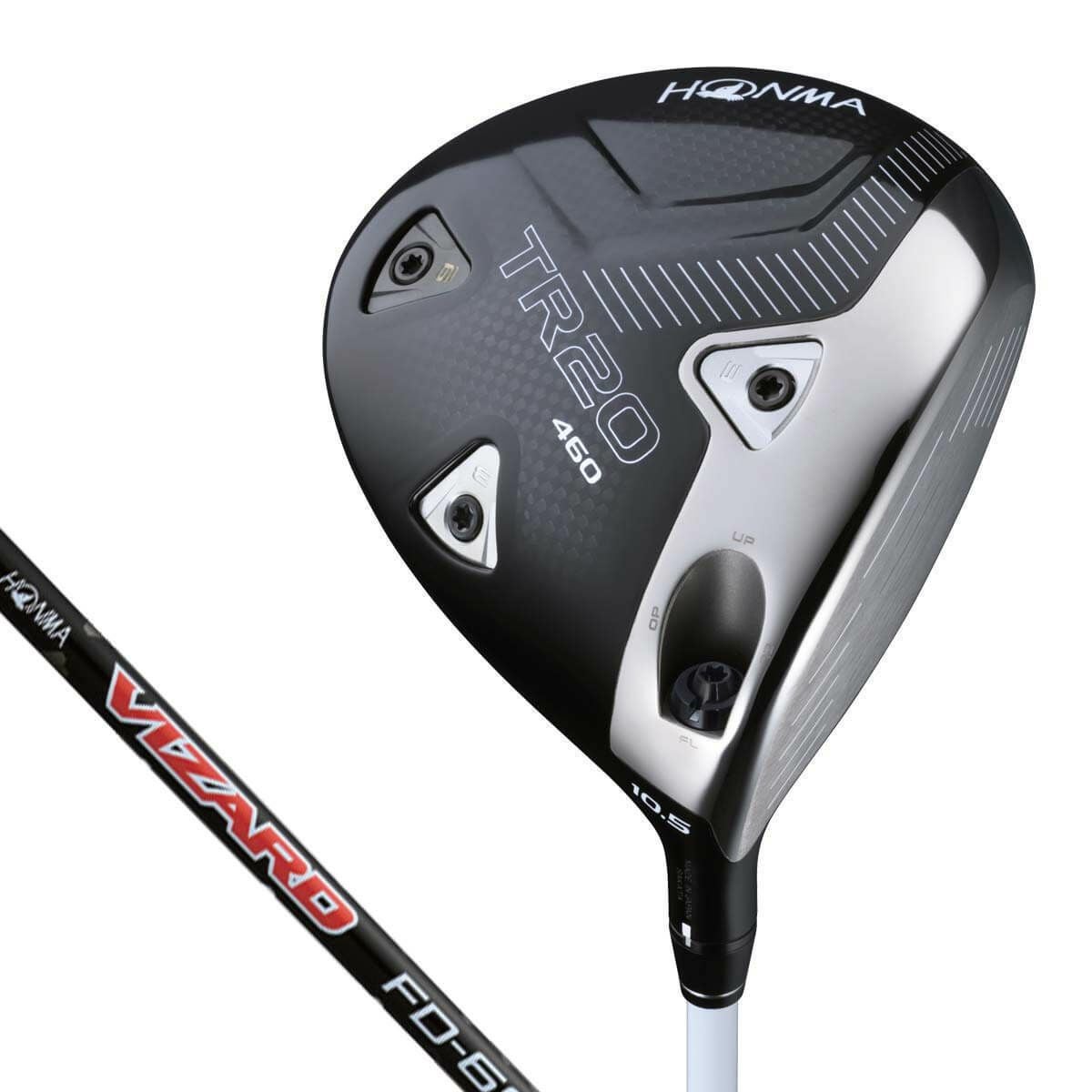 本間ゴルフ ツアーワールド TR20 BLACK ＆ WHITE 460 ドライバー