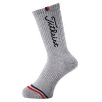 タイトリスト Titleist　メンズ レギュラー丈ソックス TSMS1697 GY グレー