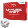 キャロウェイ　クロム ソフト 360°トリプルトラック 2024年モデル　ゴルフボール　1ダース（12球入り）  ホワイト 360-TRIPLE-TRACK（ホワイト）