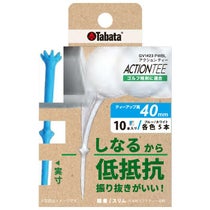タバタ Tabata　ACTION TEE アクションティーショート GV1423 PLWBL 40 ブルー＆ホワイト 詳細1