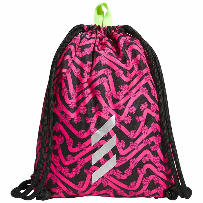 アディダス adidas コードカオス シューズサック KWS99 JG6325 ルシッドピンク/ルシッドレモン 2024年モデル
