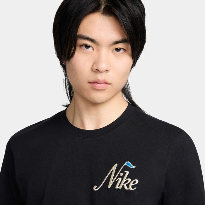 ナイキ NIKE メンズ ゴルフモチーフ ロゴ刺繍 半袖 Tシャツ FV8429 010