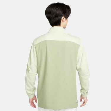 ナイキ NIKE　メンズ Dri-FIT 長袖 ハーフジップ ジャケット FD5771 386 オイルグリーン/ハニーデュー/ブラック　2024モデル 詳細1