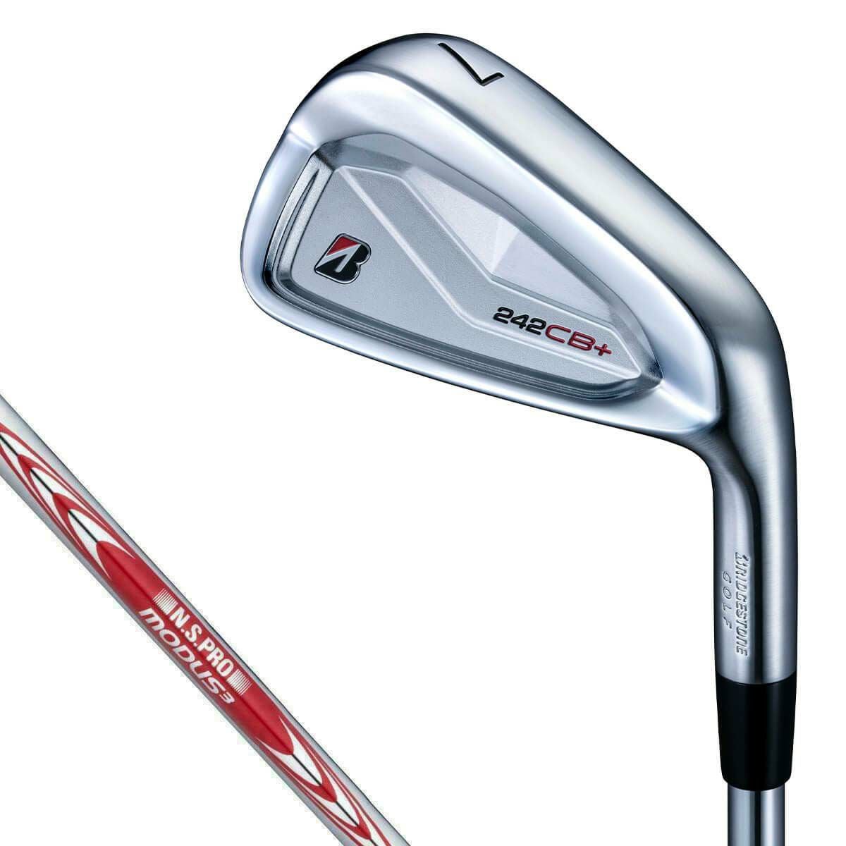 ブリヂストン 242CB＋ アイアン 6本セット（＃5～9、PW） N.S.PRO MODUS3 TOUR 105 スチールシャフト