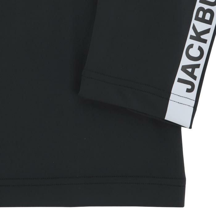 ジャックバニー Jack Bunny!!　レディース バイカラー 裏起毛 ロゴライン 長袖 モックネックシャツ 263-4266930　2024年モデル 詳細4