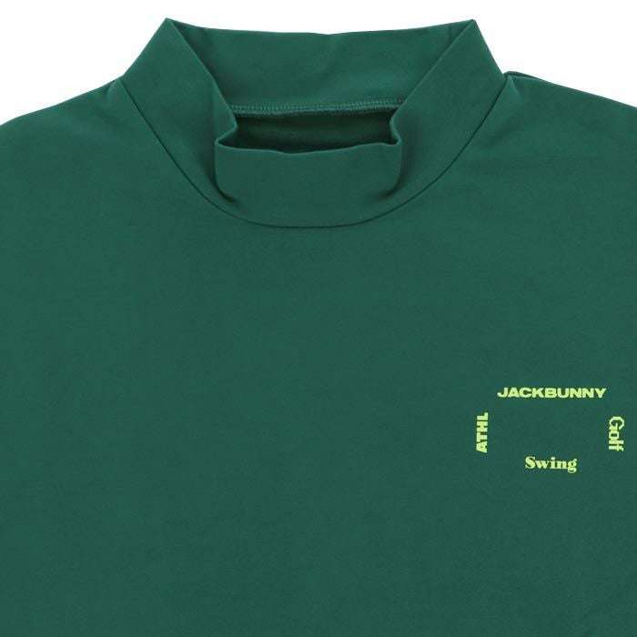 ジャックバニー Jack Bunny!!　レディース ロゴデザイン コットン素材 長袖 モックネックシャツ 263-4266926　2024年モデル 詳細3