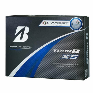ブリヂストン　ツアーB XS 2024年モデル ゴルフボール 1ダース（12球入り）　マインドセット ホワイト　詳細1