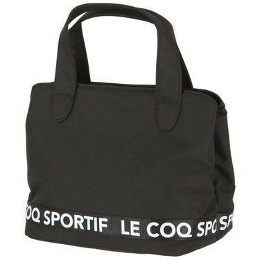 ルコック Le coq sportif　レディース ロゴテープ カートポーチ QQCVJA41 BK00 ブラック　2023年モデル 詳細1