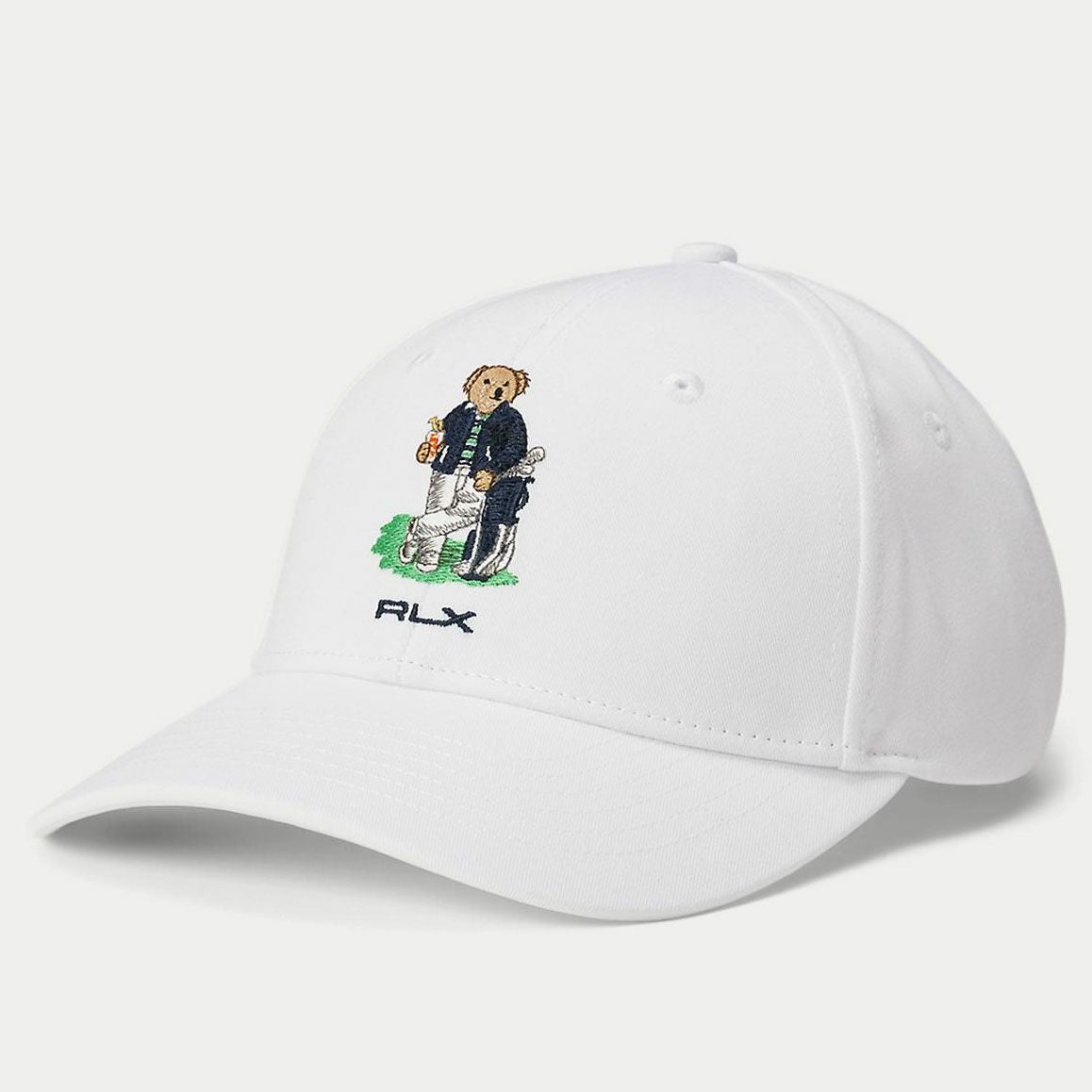 ラルフ ローレン RLX GOLF レディース ポロベア キャップ WHITE 2024年