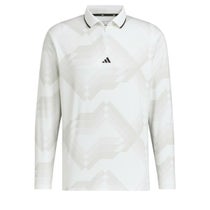 アディダス adidas　メンズ ULTIMATE365 グラフィックプリント 長袖 ハーフジップ ポロシャツ JSB98　2024年モデル