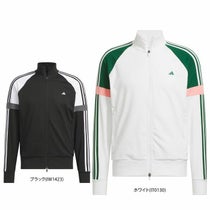 アディダス adidas メンズ ULTIMATE365 カラーブロック ツイストニット 長袖 フルジップ トラック ジャケット JTX75 2024年モデル
