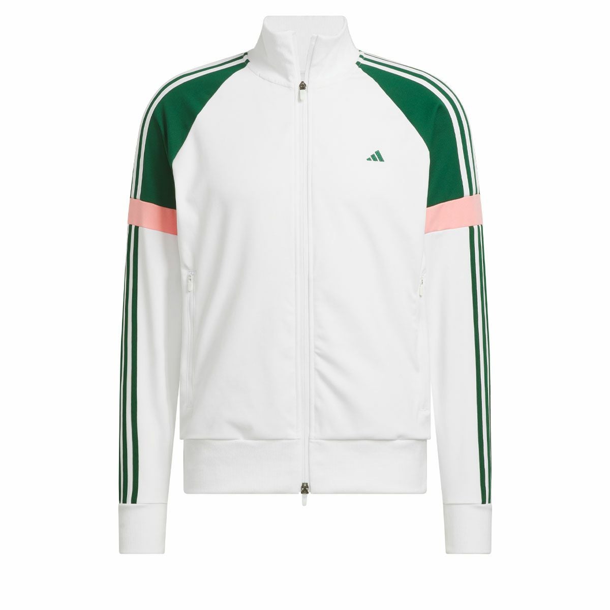 アディダス adidas メンズ ULTIMATE365 カラーブロック ツイストニット 長袖 フルジップ トラック ジャケット JTX75 2024年モデル