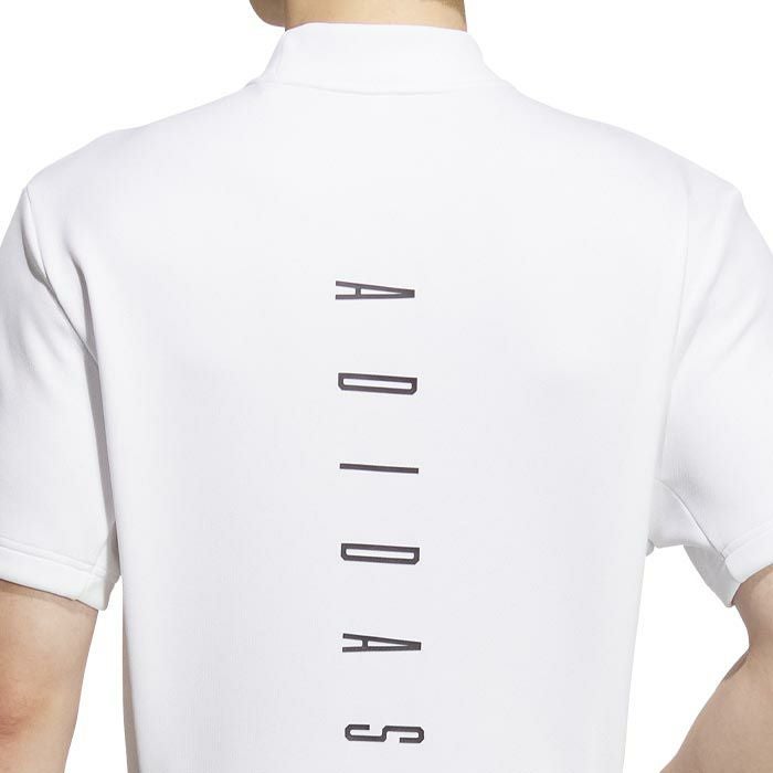 アディダス adidas　メンズ ULTIMATE365 ロゴプリント 胸ポケット付き ストレッチ 半袖 モックネックシャツ JTY66　2024年モデル 詳細5