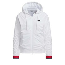 アディダス adidas レディース ULTIMATE365 撥水 防風 ストレッチ 長袖 フード付き フルジップ ウインド ジャケット JTC03 2024年モデル ウェア 正面