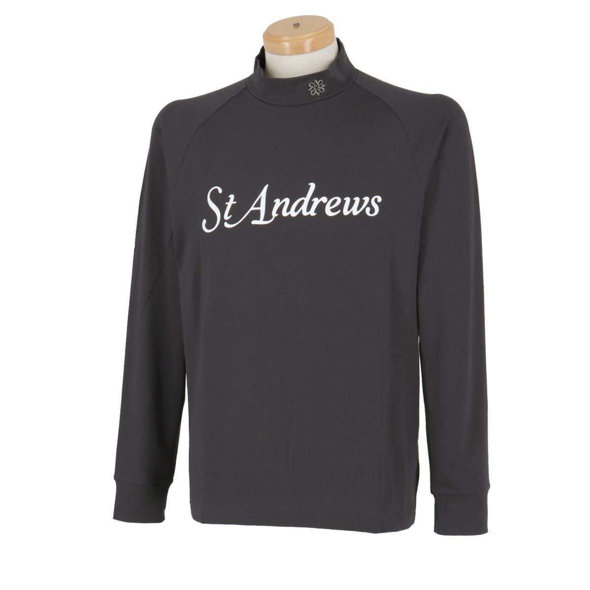 セントアンドリュース St ANDREWS メンズ ベア天竺 ロゴプリント 長袖