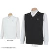セントアンドリュース St ANDREWS　メンズ 軽量 斜め柄 Vネック ニット ベスト 042-4273851　2024年モデル