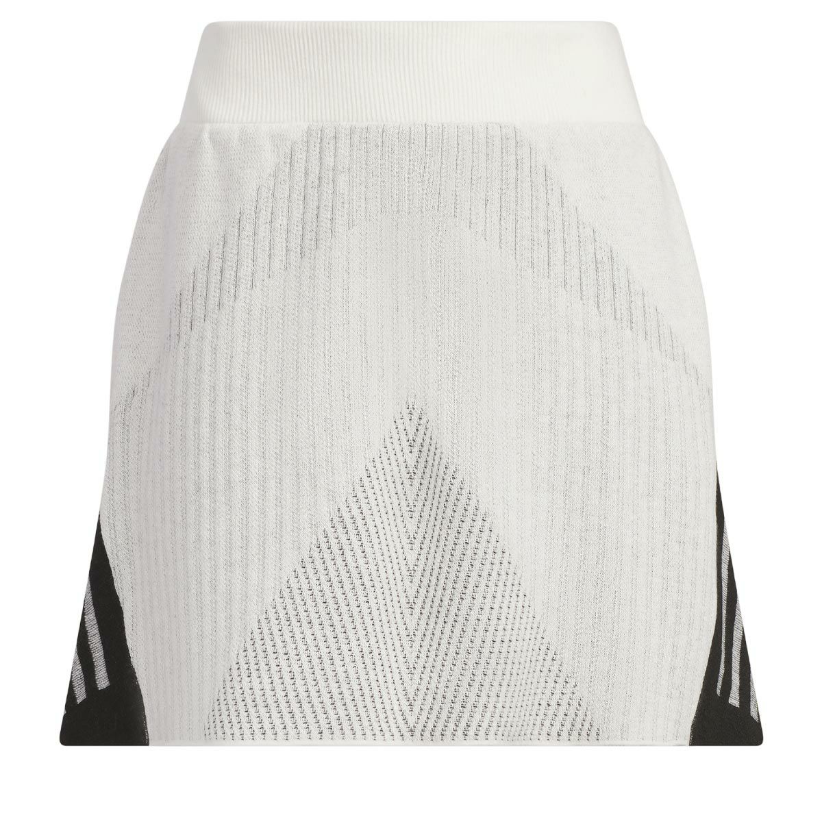 アディダス adidas　レディース ULTIMATE365 アーカイブグラフィック インナーパンツ一体型 ニット スカート JSB88　2024年モデル ホワイト（IM7185）