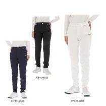 ピン PING　レディース ストレッチ バックロゴ刺繍 ツイル 5ポケット ロングパンツ 622-4231806　2024年モデル [裾上げ対応1●]