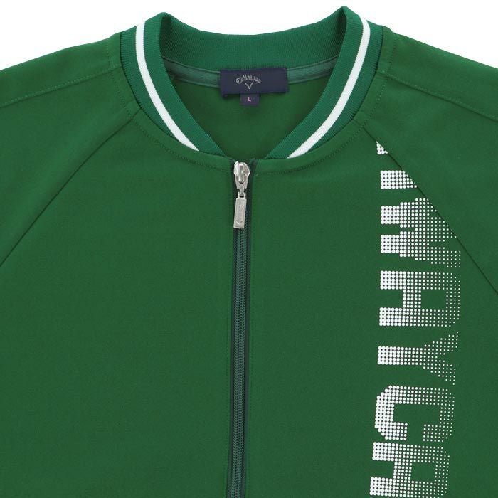 キャロウェイ ロゴダンボール スェットブルゾン ジャージ Callaway