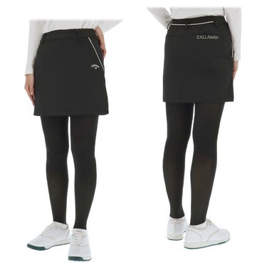 キャロウェイ Callaway　レディース 8WAYストレッチ 撥水 ニットピケ スカート C24228203　2024年モデル 詳細2