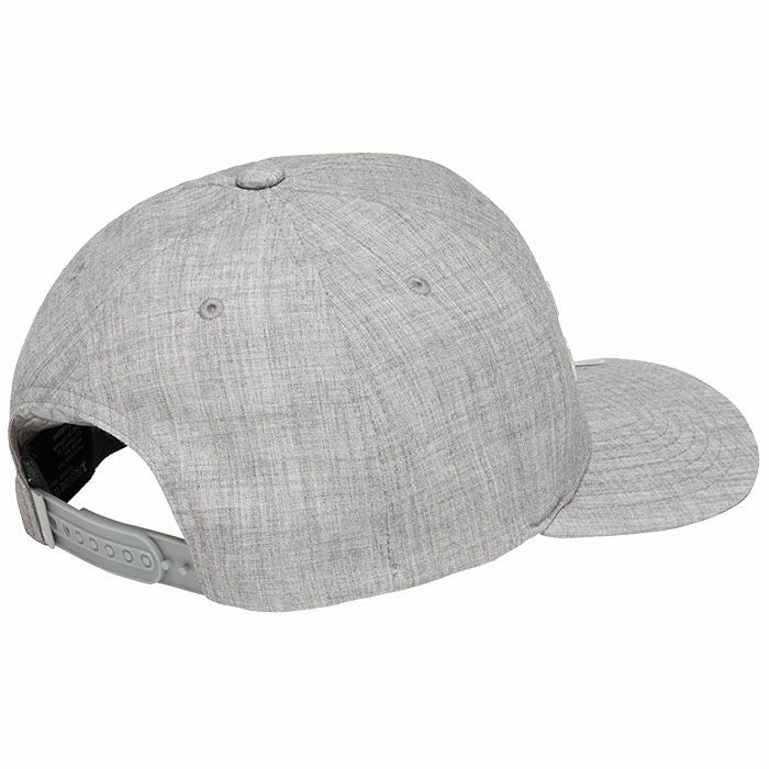 トラヴィスマシュー Travis Mathew　メンズ ロゴ刺繍 スナップバック キャップ 1MX390JV 9HGR ヘザーグレー　2024年モデル 詳細2