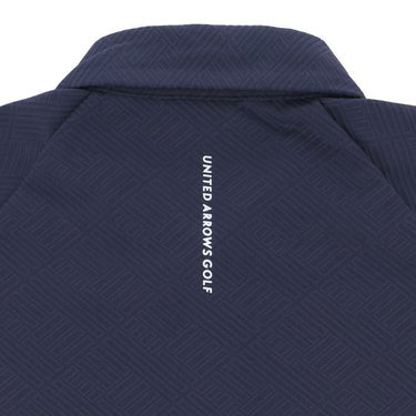 ユナイテッドアローズゴルフ　メンズ ヘリンボン柄 ジャカード 長袖 ハーフジップ ポロシャツ 6012-699-0057　2024年モデル 詳細5