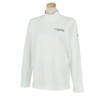 ユナイテッドアローズゴルフ　レディース ヘリンボン柄 ジャカード 長袖 バックジップ モックネックシャツ 6012-699-0058　2024年モデル