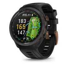 Garmin ガーミン　Approach S70 47mm ブラック ブロンズ エディション 距離計 AMOLEDディスプレイ Suica対応 010-02746-71