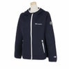 チャンピオンゴルフ ChampionGOLF　レディース 撥水 ロゴデザイン スウェット 長袖 ラグランスリーブ フルジップ フーディー CW-AG102　2024年モデル 詳細3